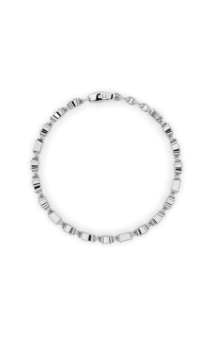 4Cttw Mix Shaped Lab Grown Diamond (G/VS) Bracelet in 14K Gold