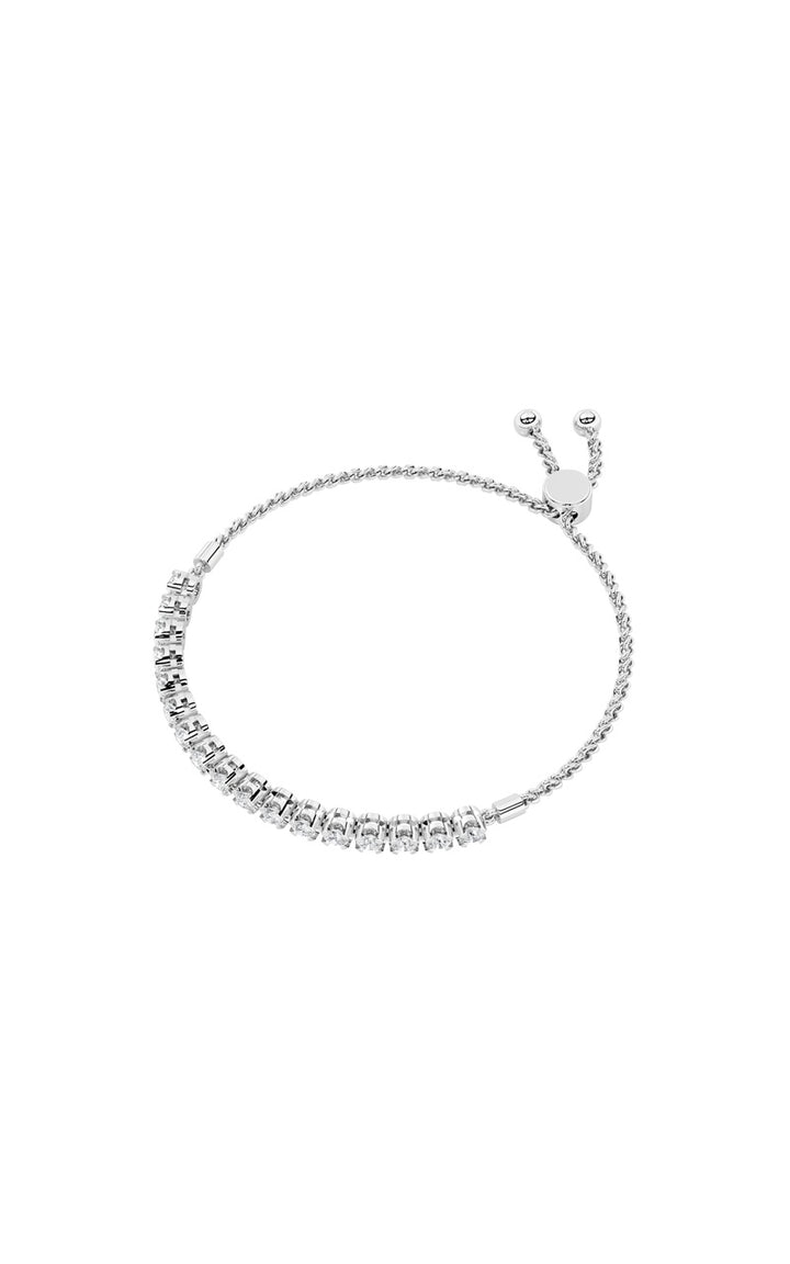 1Cttw Round Shaped Lab Grown Diamond (F/VS) Bolo Bracelet in 14K Gold