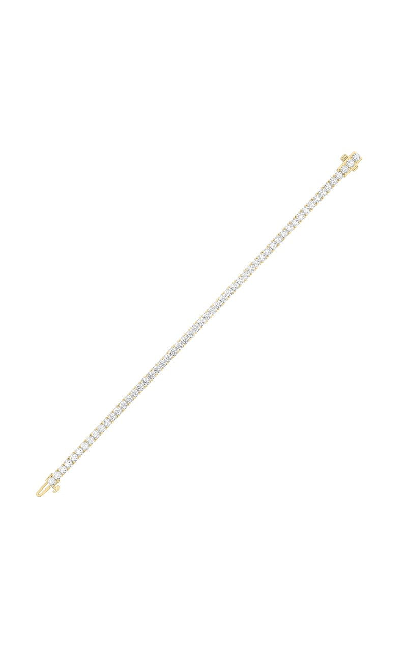 14K White Gold Bracelet KJ01855B.RD-5-21F