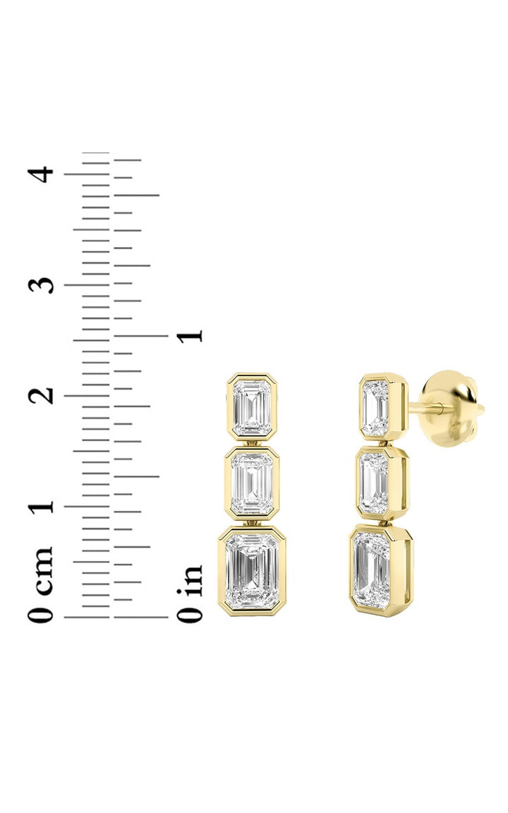 14K White Gold Earring KJ01944E.EM-5-21F