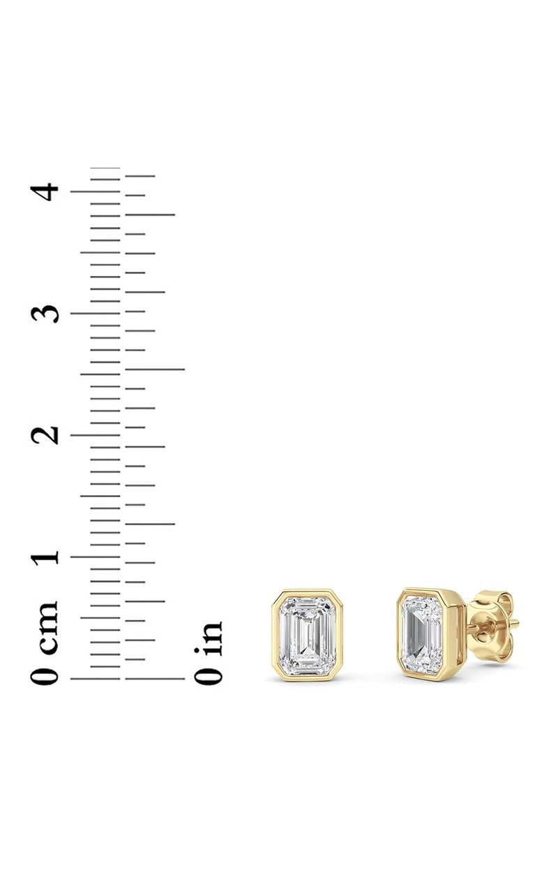 14K White Gold Earring KJ40039E.EM-2-21F