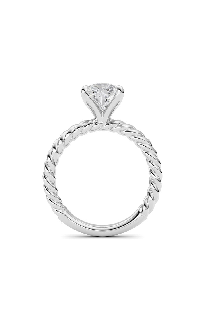 Pear Lab Grown Diamond (F/VS ) Ring in 14K Gold