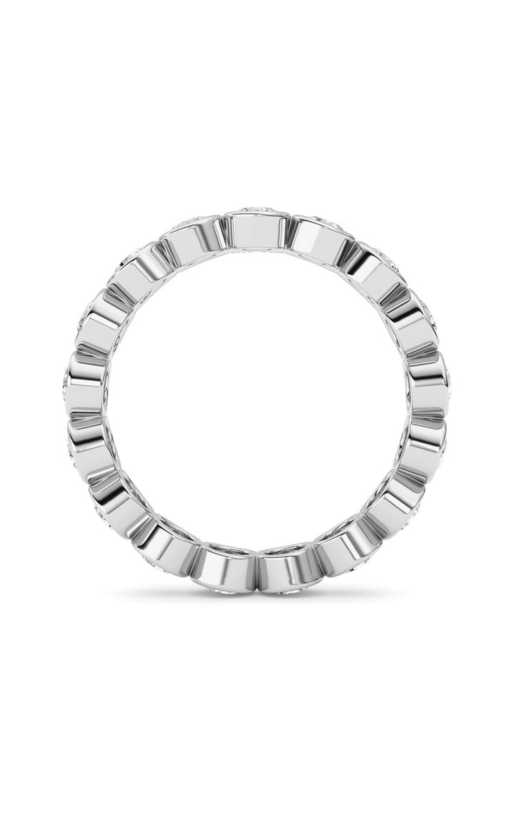 1.8Cttw Round Shaped Lab Grown Diamond (F/VS) Eternity Band Ring in 14K Gold