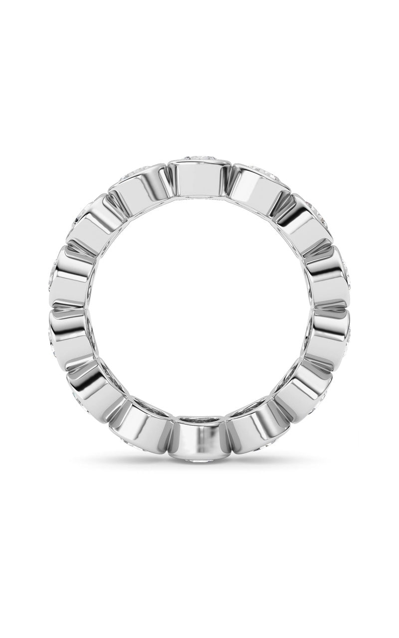 3.1Cttw Round Shaped Lab Grown Diamond (F/VS) Eternity Band Ring in 14K Gold