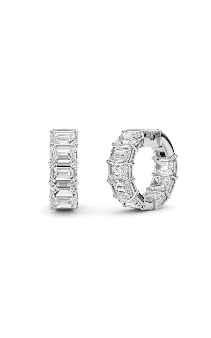 14K White Gold Earring KJ01990H.EM-10-21F
