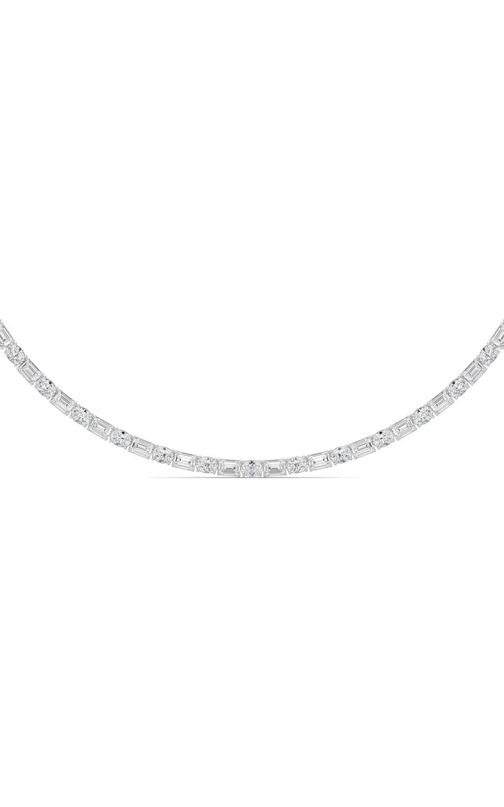 25Cttw Emerald Lab Grown Diamond (F/VS ) Necklace in 14K Gold